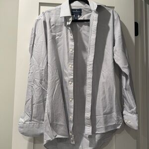 Men’s Patterned Button Down Dress Shirt
